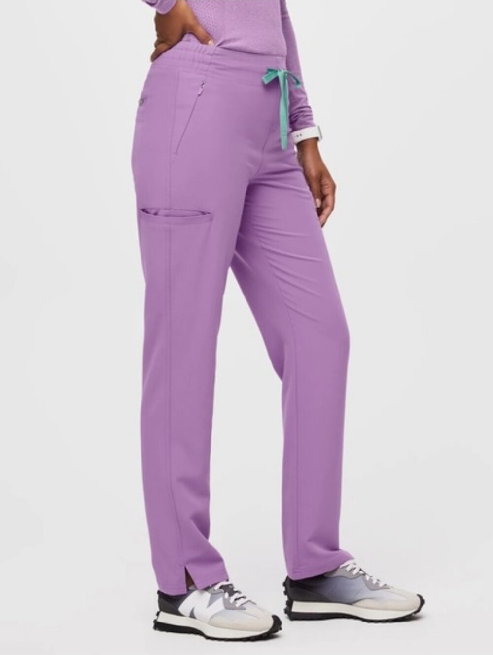 NEW Figs Lilac Dawn Evans Skinny Scrub Pants XS Rare Limited Edition